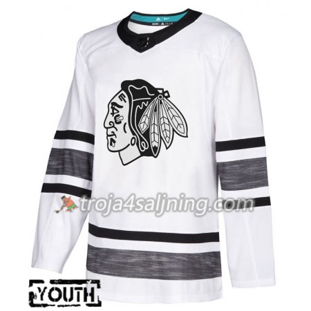 Chicago Blackhawks tröja Blank Vit 2019 All-Star Adidas Authentic - NHL Tröjor Barn Chicago Blackhawks tröja Blank Vit 2019 All-Star Adidas Authentic - NHL Tröjor Barn